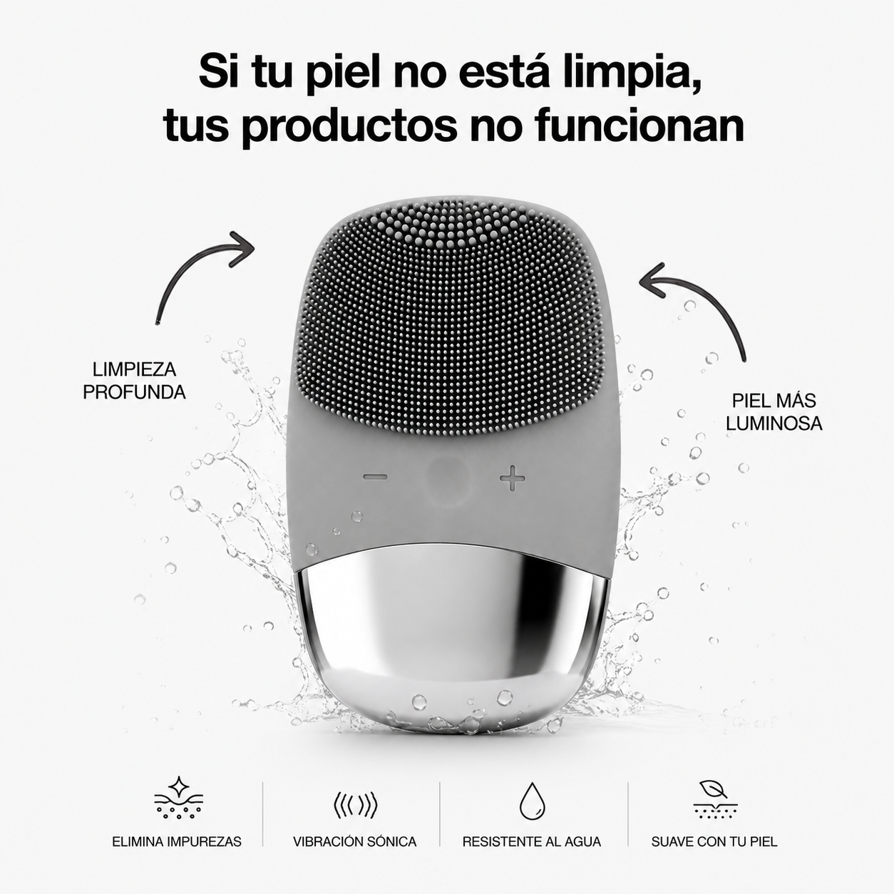 Cepillo Facial Sónico - Healskin